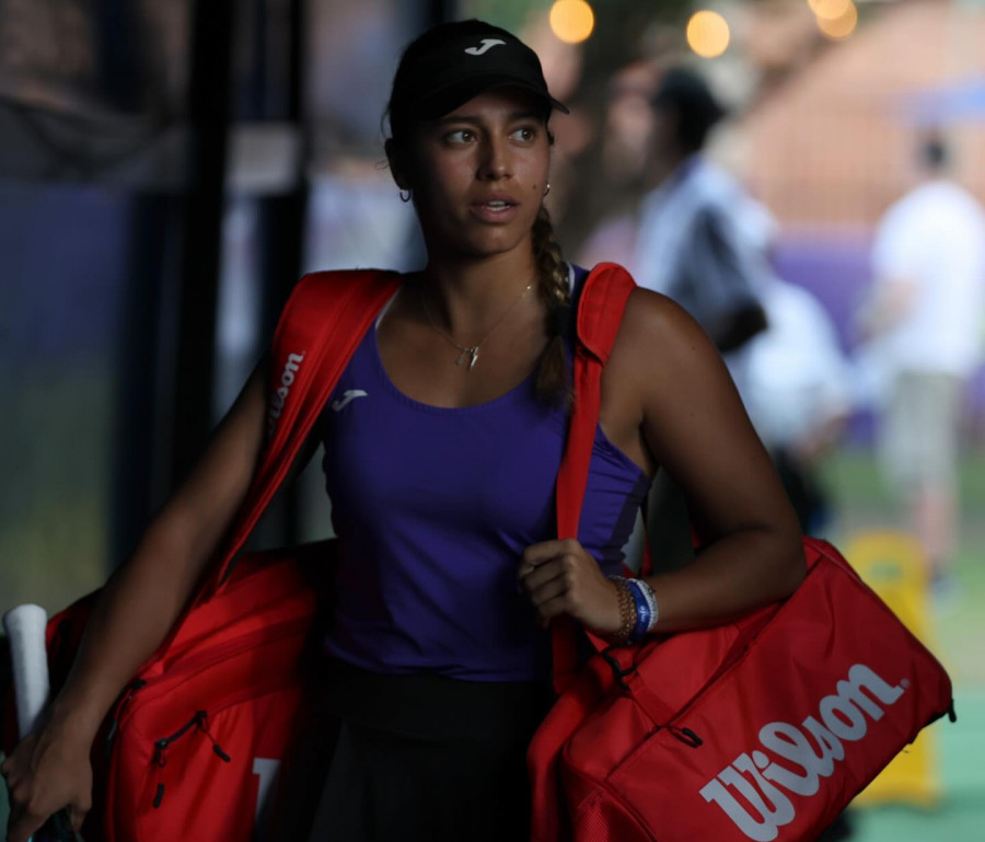 Jéssica Bouzas ya está en Miami para disputar su primer WTA 1.000 del año