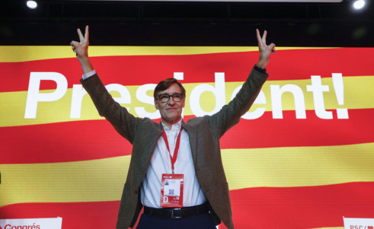 El PSC ganaría las catalanas con 38-40 escaños, Junts+ obtendría 32-34 y ERC 28-30