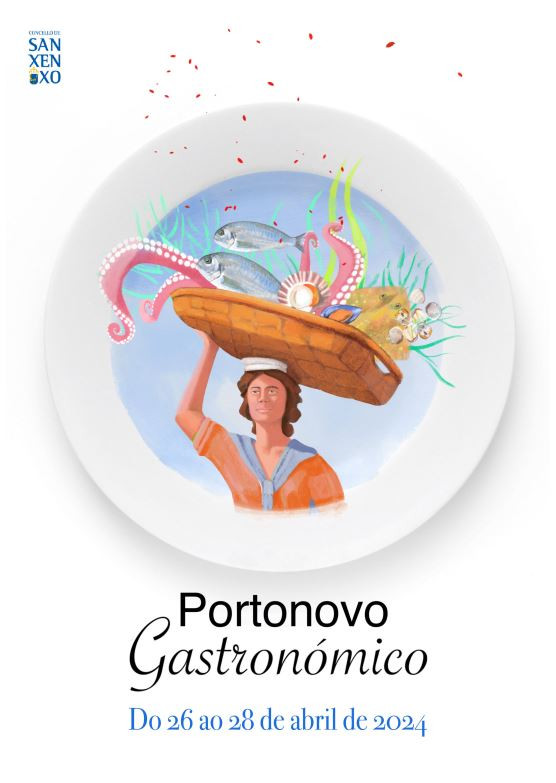 Cartel Portonovo Gastronomico