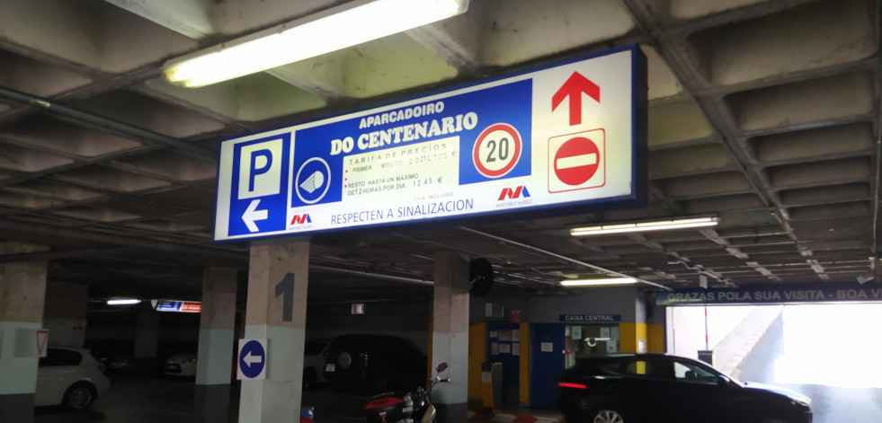 Sale a contratación por 485.345 euros el servicio de conserjería, mantenimiento y control del parking del Centenario, en Ribeira