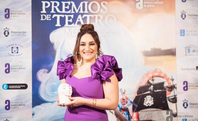 La cuntiense Baia Fernández logra el Premio de Teatro María Casares al mejor maquillaje por la obra 