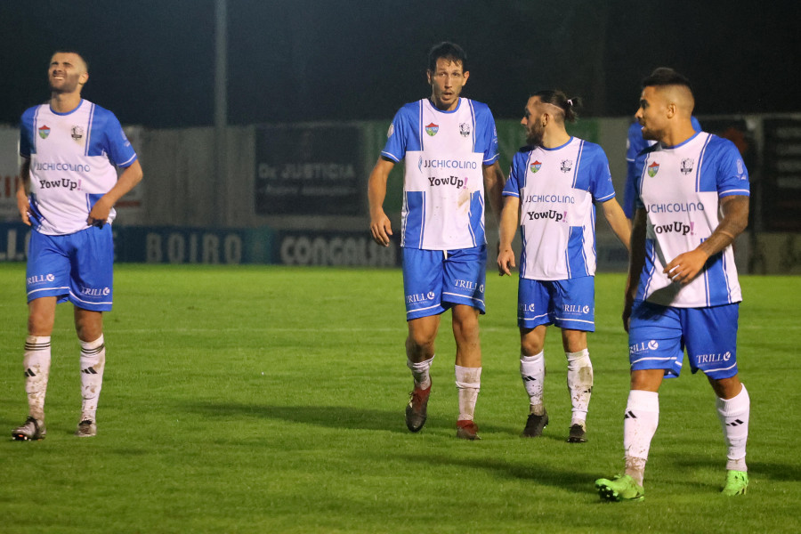 El Boiro encaja su segunda derrota seguida y se complica el ascenso