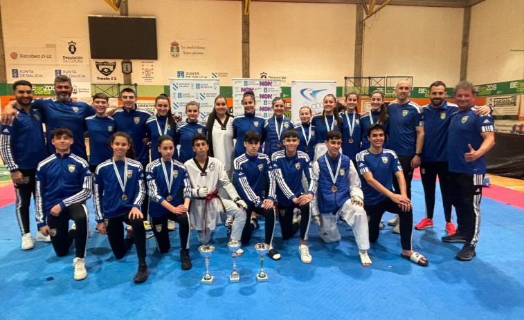 El Natural Sport Ribeira triunfa en los campeonatos gallegos de Betanzos