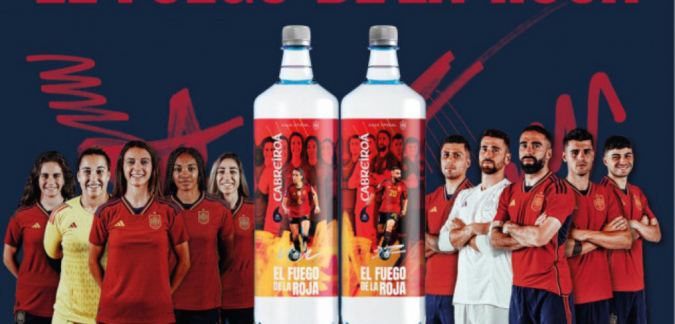Cabreiroá será el agua oficial de la Selección Española de Fútbol