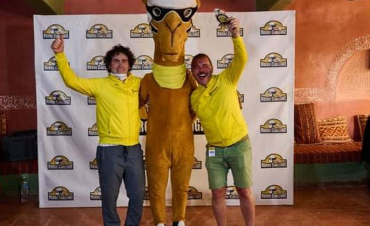 El equipo Furancho Riders de Ribeira queda tercero en la categoría “adventure” de un evento deportivo-humanitario en Marruecos