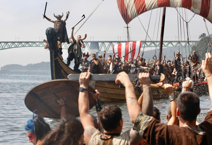 El barco vikingo de Catoira participará en el rodaje de una película en Alicante