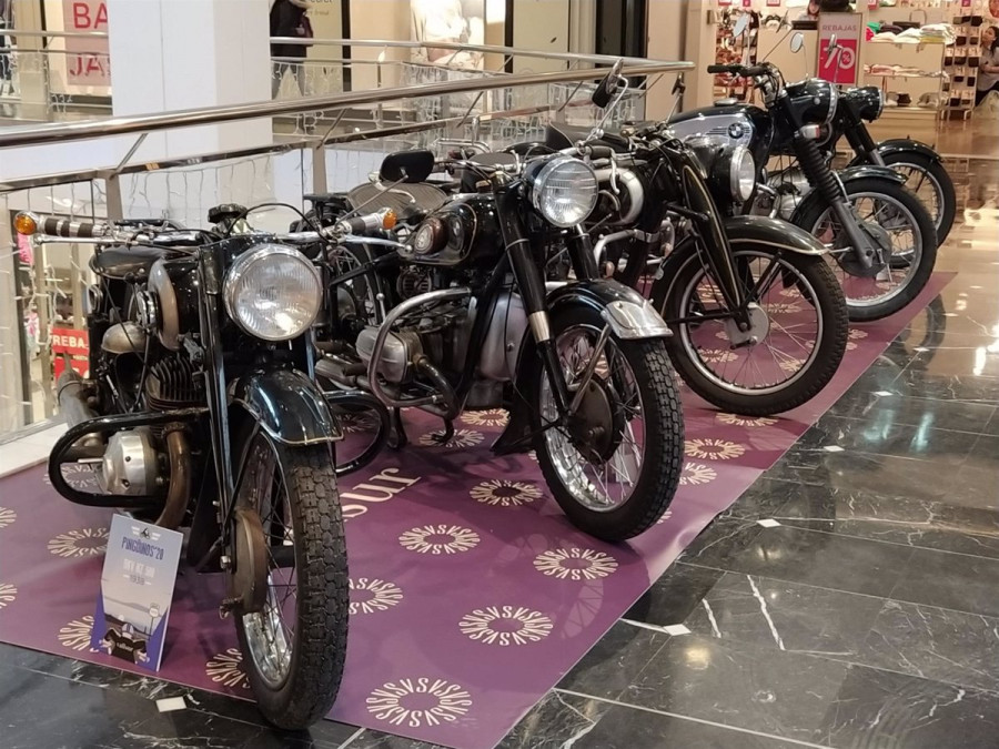 Las motos clásicas tienen una cita en la primera exposición “old school” de la Azucarera de Portas