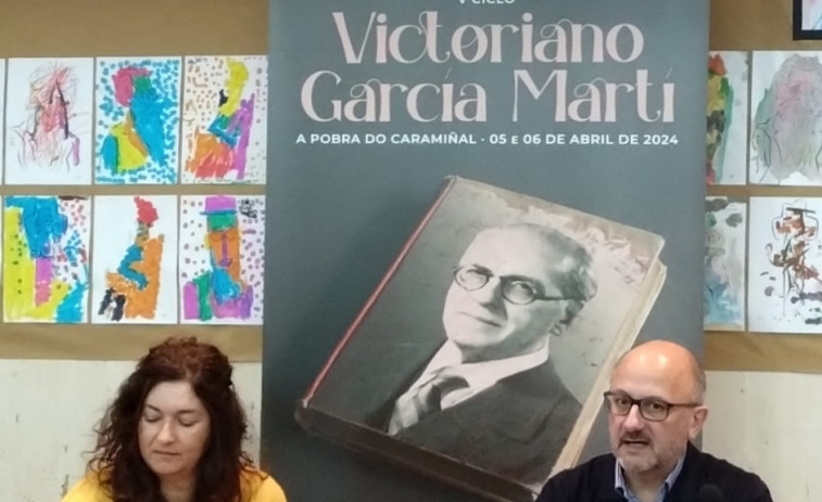A Pobra alberga hoy una ofrenda cívica y una muestra “en admiración” del autor Victoriano García Martí