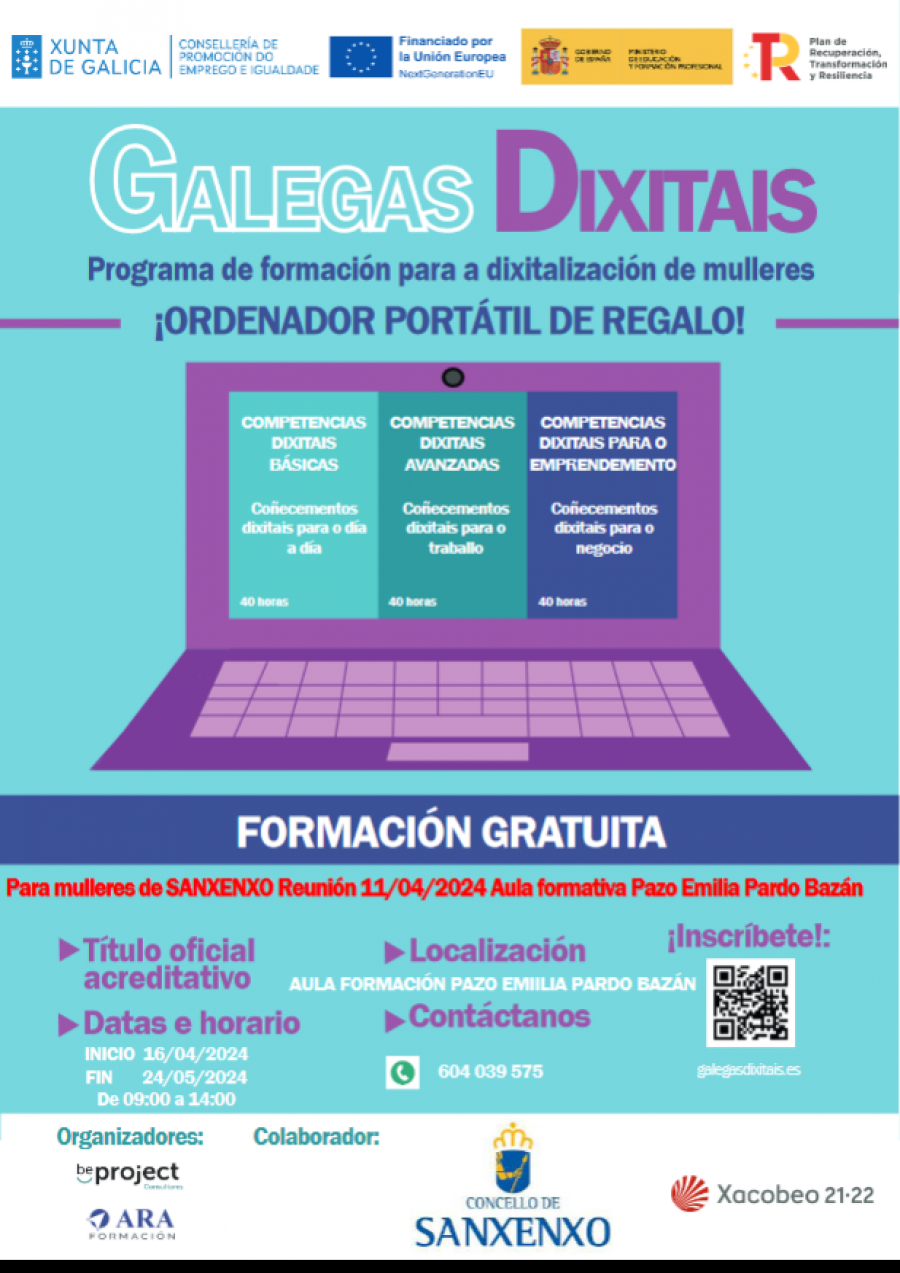 El Pazo de Emilia Pardo Bazán acoge un programa de formación para la digitalización de mujeres
