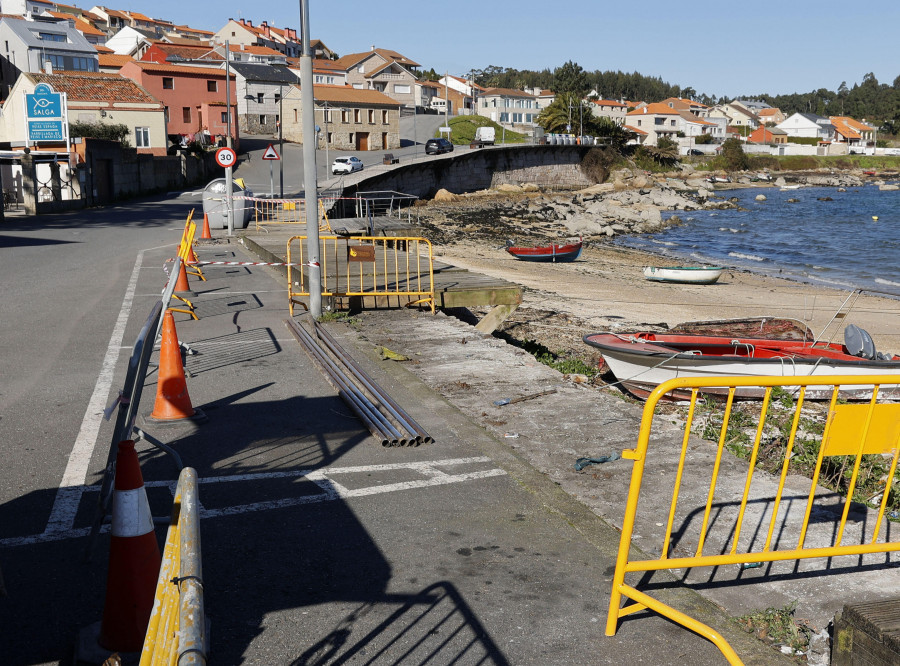 Las obras para la reurbanización del paseo y el entorno de O Naval, en a Illa empiezan el lunes