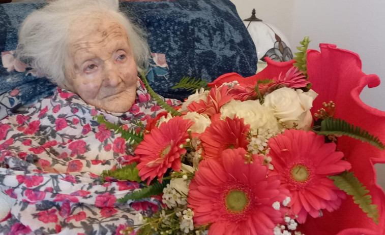 Fallece la vecina más longeva de Rianxo, Mercedes Collazo Calvo, tras cumplir los 106 años