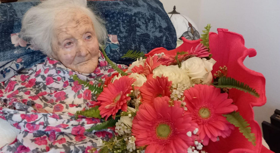 Fallece la vecina más longeva de Rianxo, Mercedes Collazo Calvo, tras cumplir los 106 años