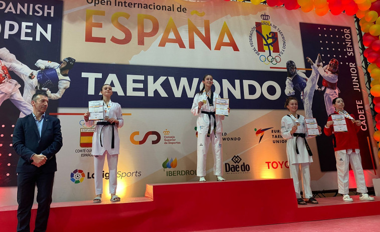 Carla Sesar y Noa Romero logran oro y bronce con la selección gallega júnior