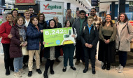 Vegalsa Eroski dona 6.242 euros a la asociación Amicos para proyectos medioambientales