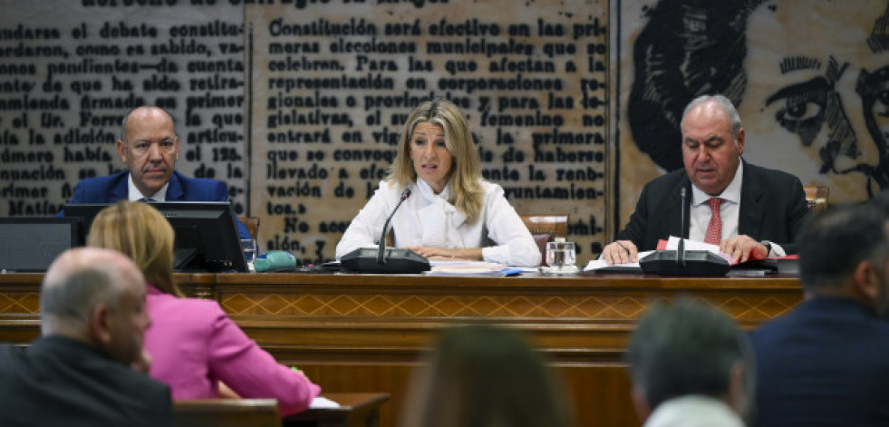 Yolanda Díaz anuncia que retirará las medallas al mérito del Trabajo a condenados por corrupción
