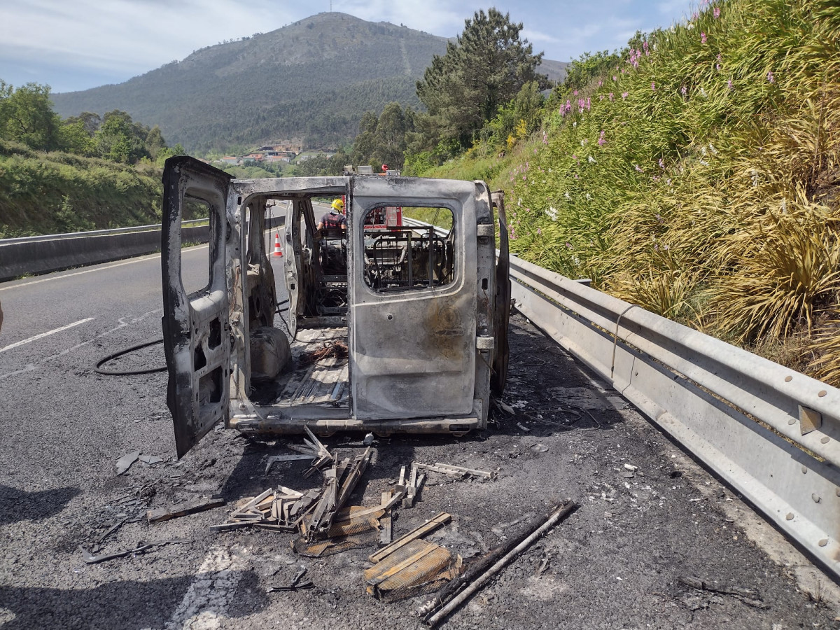 Incendio Furgoneta