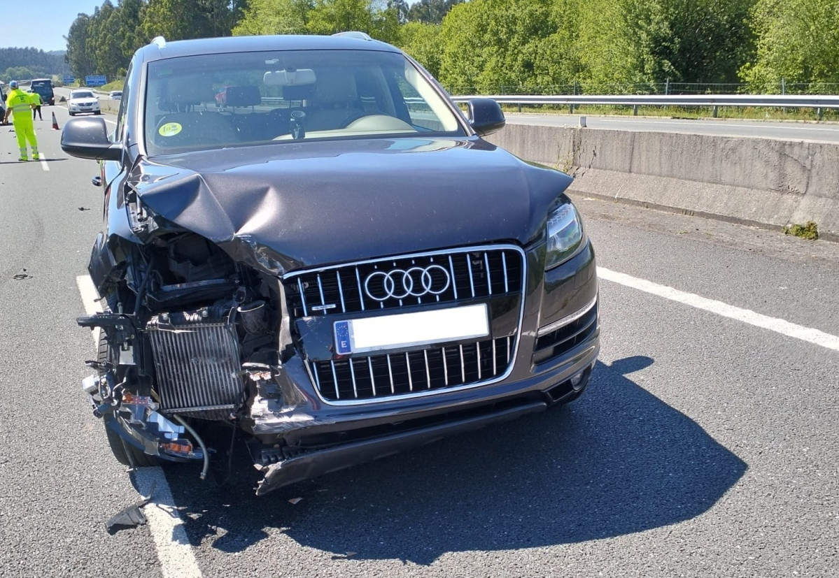 Coche accidente autovu00eda meis