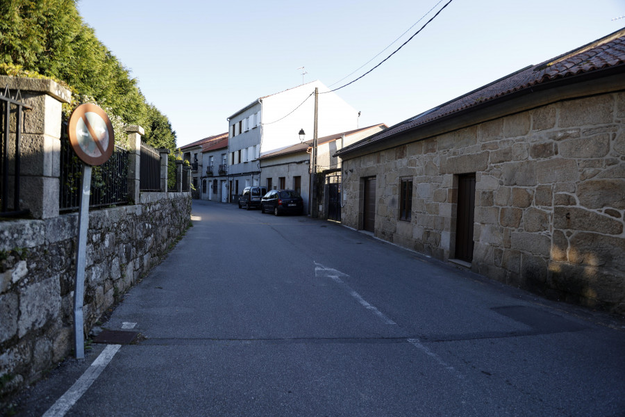 La Avenida da Pastora de Cambados permanecerá cerrada durante un mes por las obras de Augas