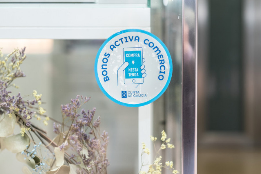 Los nuevos Bonos Comercio de la Xunta, con 30 euros de descuentos, se podrán descargar el 4 de noviembre