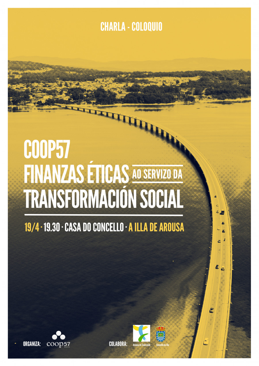A Illa acogerá este viernes una charla sobre las finanzas éticas para la transformación social