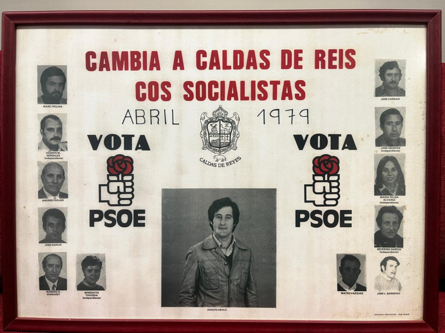 El PSOE celebra 45 años de gobierno ininterrumpido en Caldas