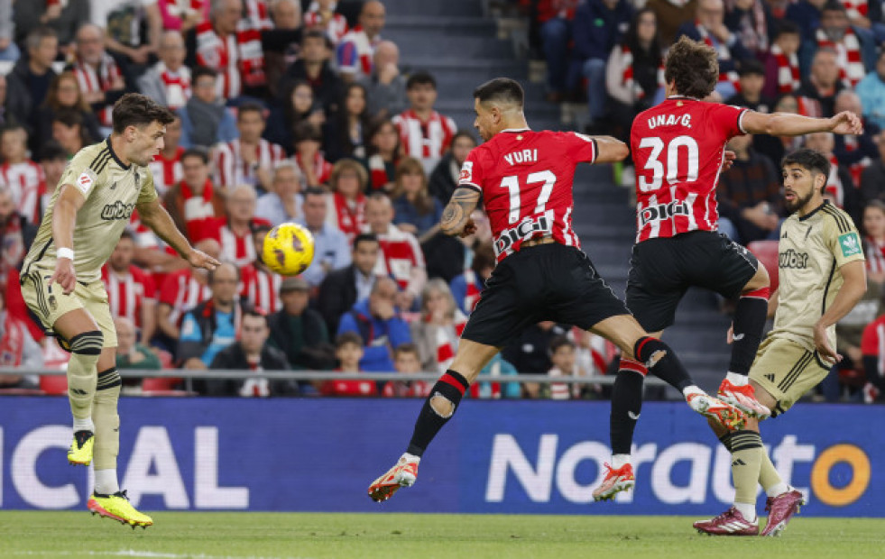 El Athletic desaprovecha otra oportunidad de acercarse a la Champions (1-1)