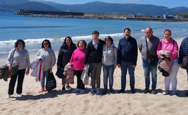 Usuarios de A Creba visitan la comarca de Ortegal en la búsqueda de la inclusión comunitaria