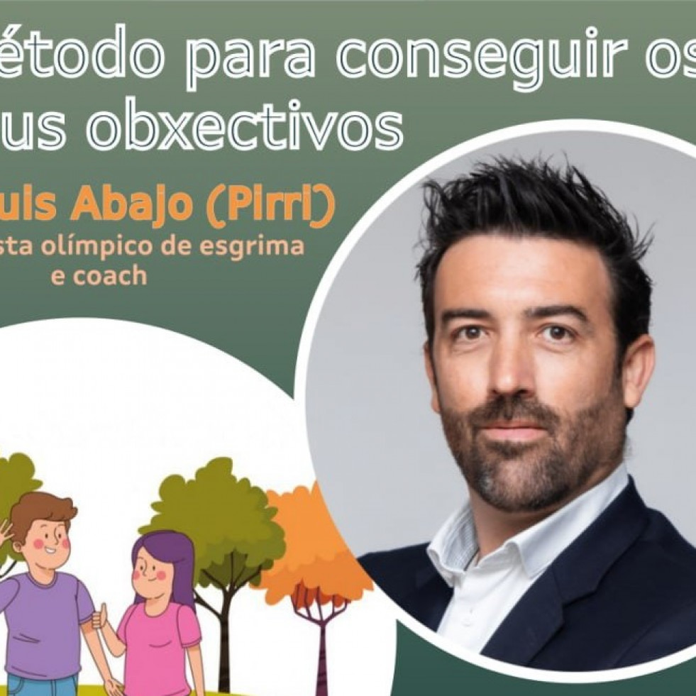 El medallista olímpico de esgrima, José Luis Abajo “Pirri” ofrecerá la primera charla para familias en Sanxenxo