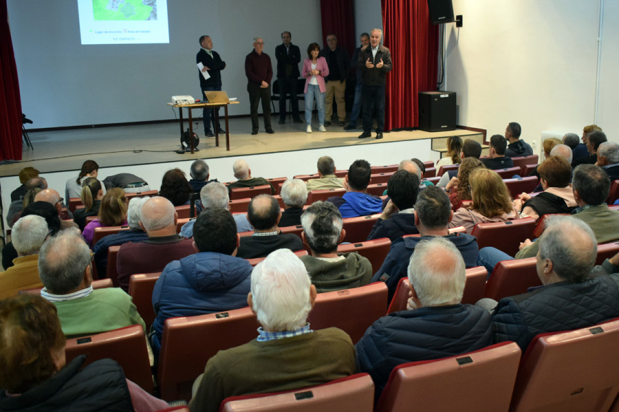 La parcelaria de San Miguel de Valga avanza con la elección de la junta local para la concentración
