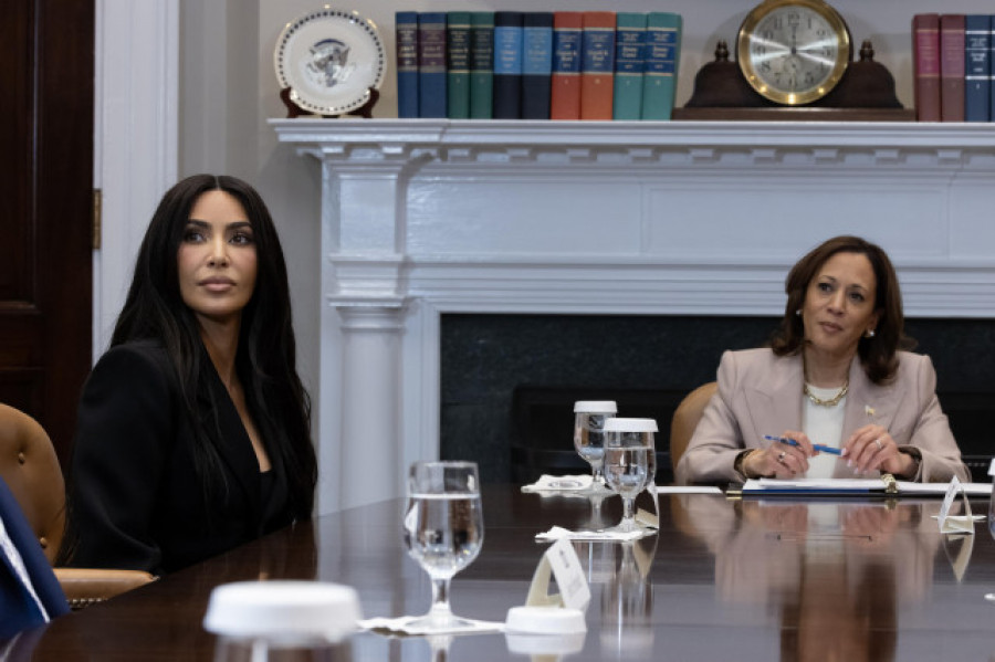 He conocido a personas "brillantes" en las cárceles, dice Kim Kardashian en la Casa Blanca