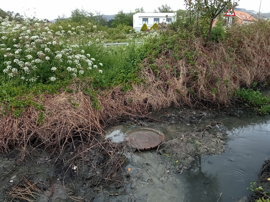 Detectan que el vertido de aguas fecales al regato en Artes es de un aliviadero de un bombeo de la depuradora