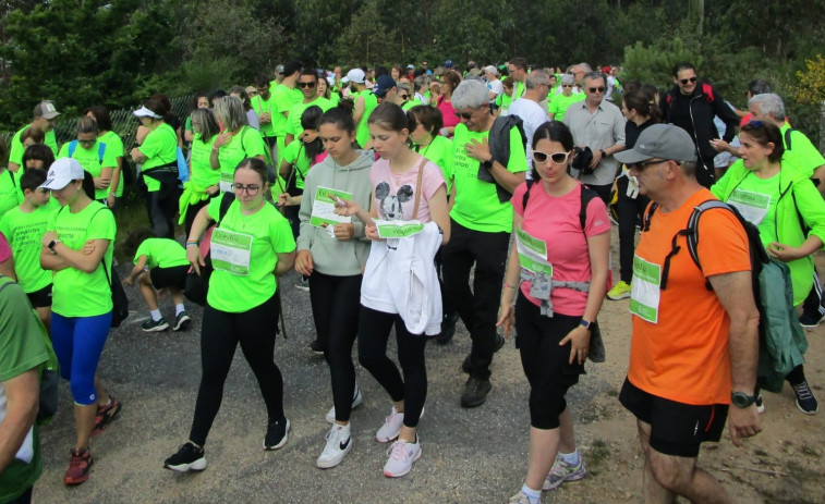 La andaina solidaria “En marcha contra o cancro” de A Pobra se celebrará el 19 de mayo con dos recorridos alternativos