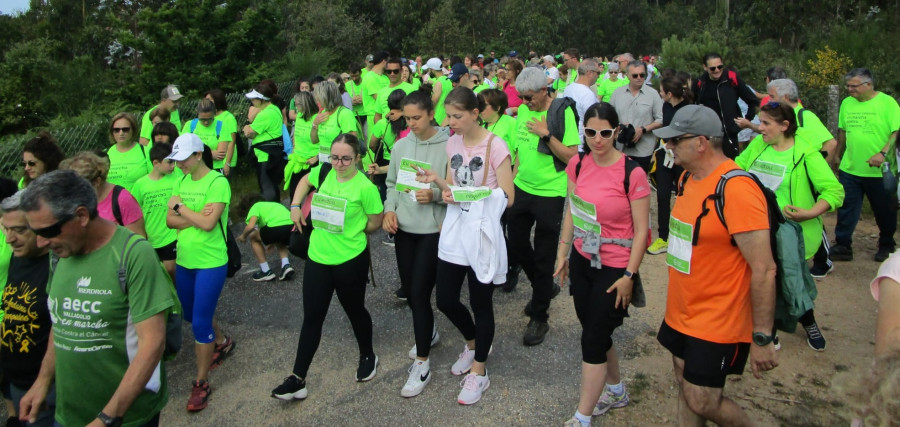 La andaina solidaria “En marcha contra o cancro” de A Pobra se celebrará el 19 de mayo con dos recorridos alternativos