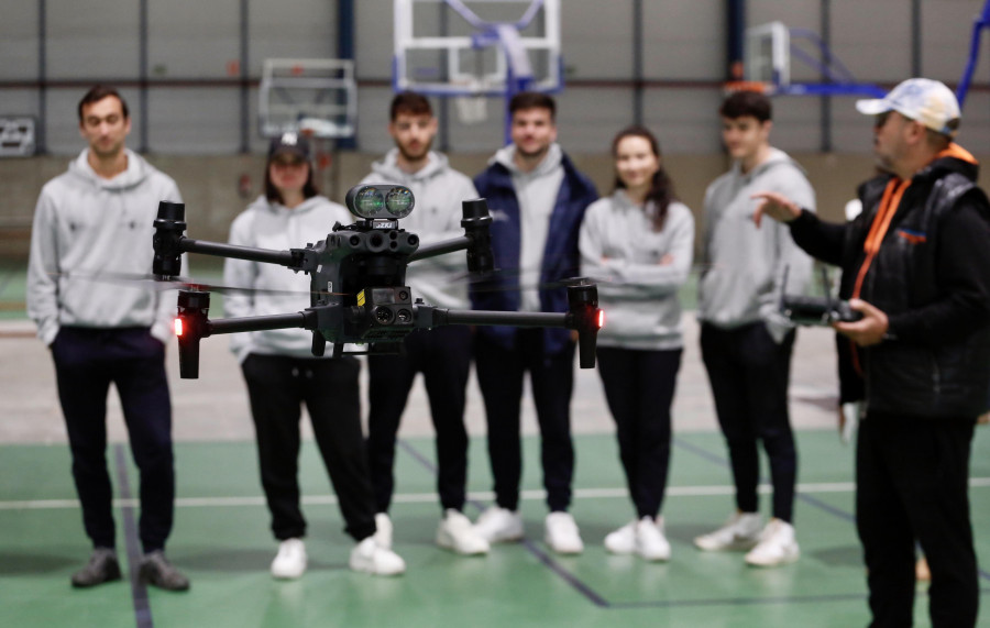Drones aéreos y acuáticos para salvar vidas en Vilagarcía