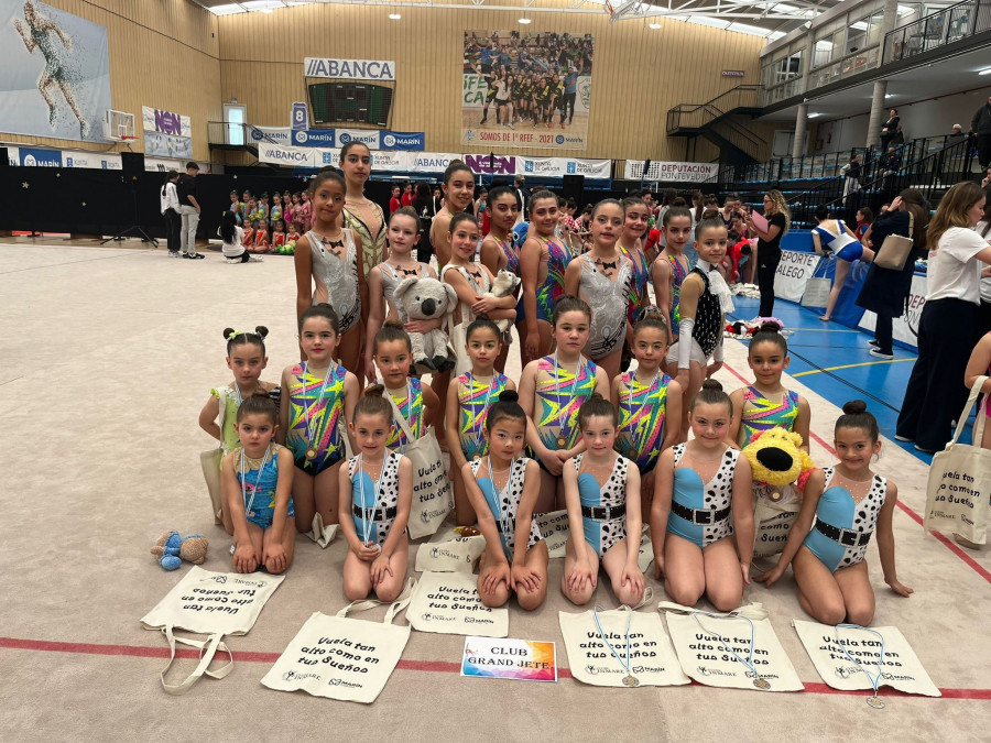 Lluvia de medallas para los clubes de O Salnés en el Torneo del Club InMare