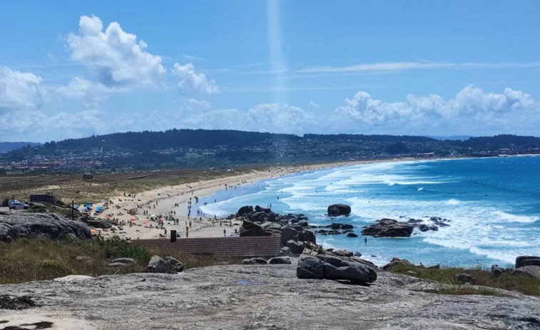 Vecinos de San Vicente do Mar denuncian riesgos por falta de alumbrado en la zona
