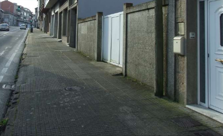 La obra municipal de la Avenida de Galicia de Cambados durará dos meses