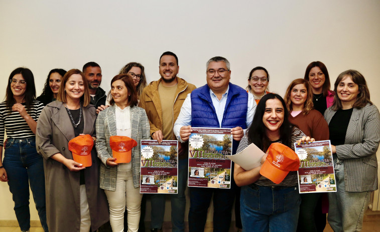 Ribadumia dedica su VII Andaina Solidaria do Tinto a la asociación TDAH Salnés