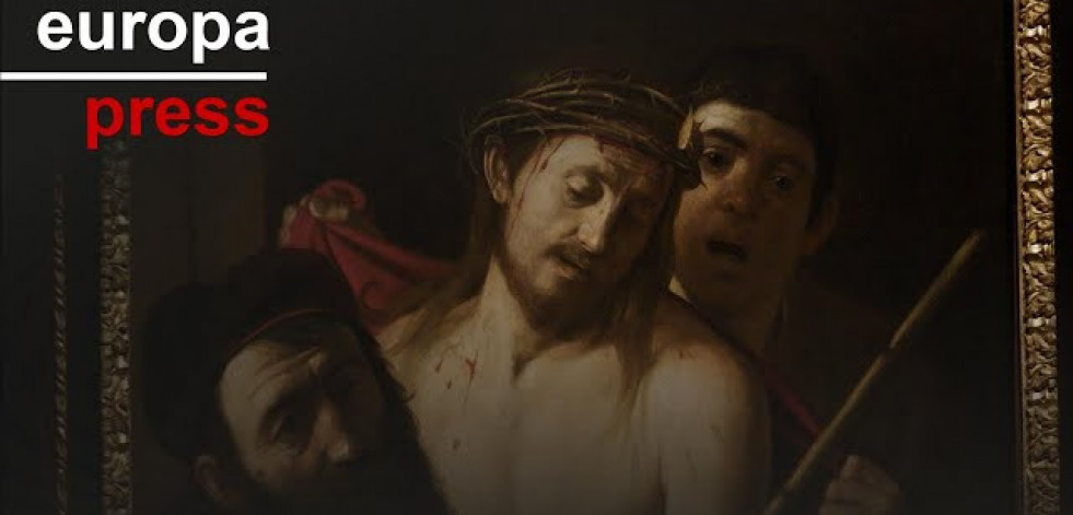 El Ecce Homo de Caravaggio se exhibe en el Prado durante nueve meses