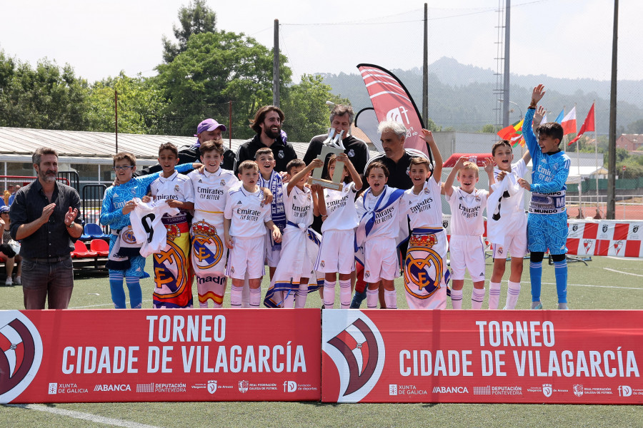 La élite del fútbol benjamín, en A Lomba