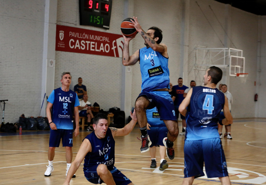 Churrabasket Mobu Deportes "campeona" en la X Master Senior League