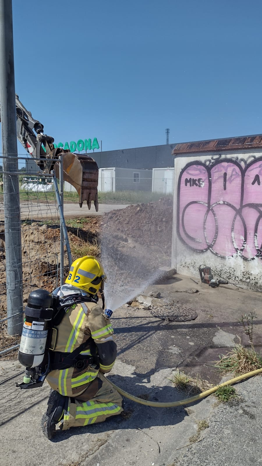 Un escape de gas en Sanxenxo moviliza a las emergencias y bomberos