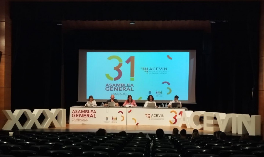 La asamblea general de ACEVIN reúne en Cambados a cien representantes de toda España