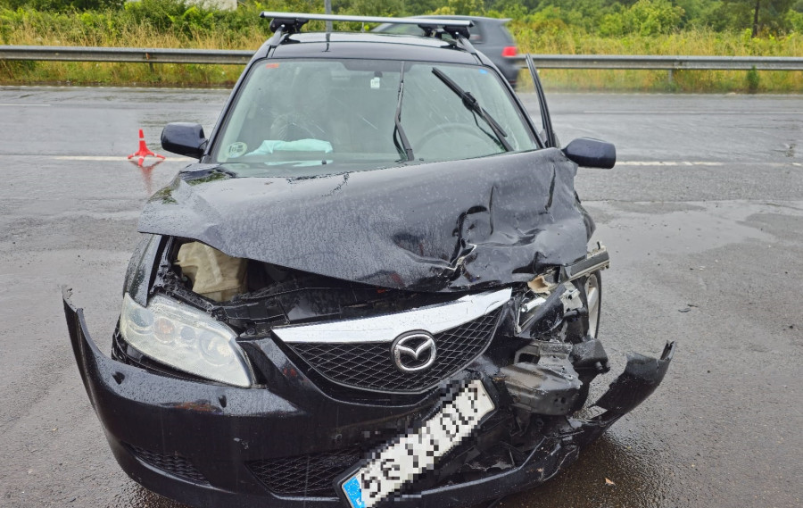 Resulta herido un joven en Caldas tras chocar contra un camión