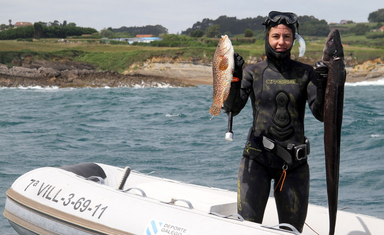 Soraya Ermida, del Subacuático Pérez-Sub, se proclama campeona de España
