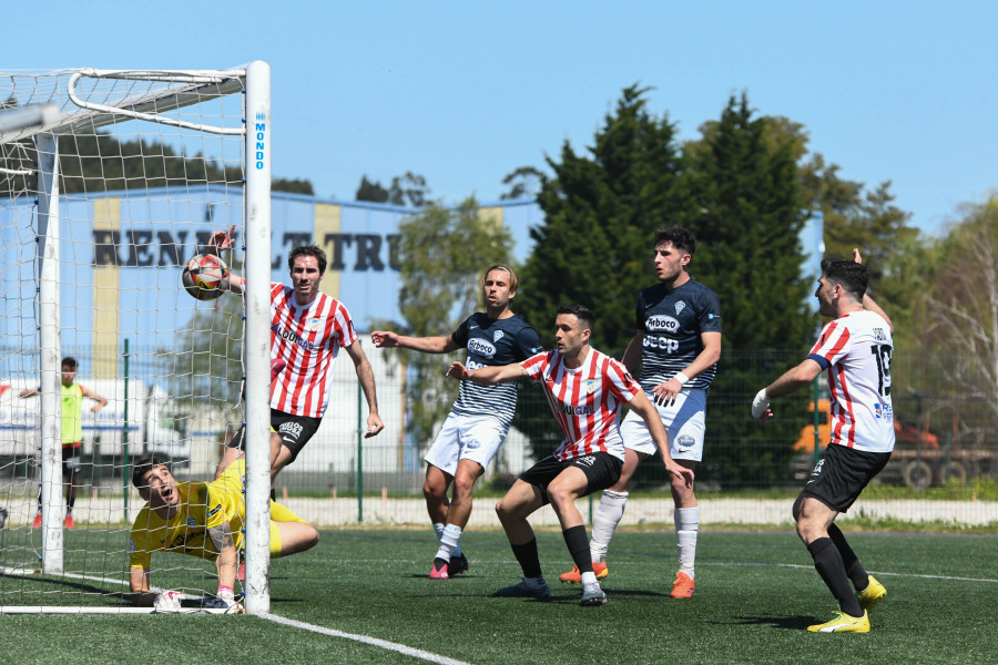 El portero santiagués Borja Rey, primer fichaje del Boiro