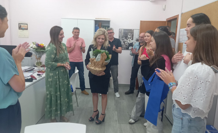 Emotiva despedida a Mariola Rodríguez tras 16 años en el Castro Alobre