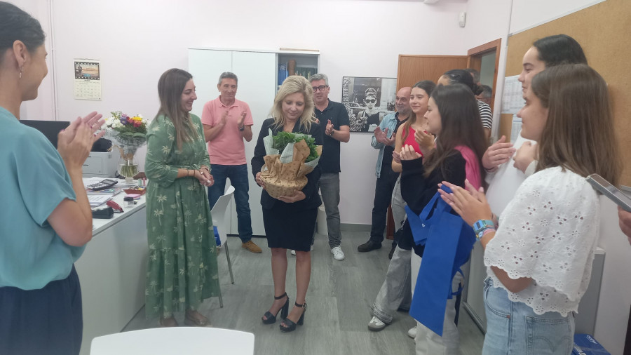 Emotiva despedida a Mariola Rodríguez tras 16 años en el Castro Alobre