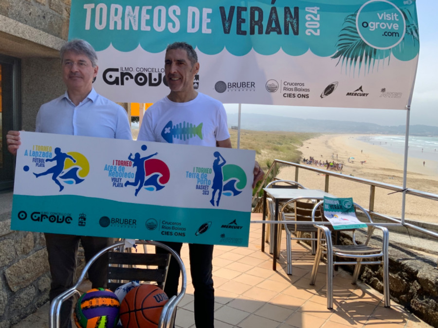 Visitogrove organiza torneos deportivos con espíritu "festivo e veraniego"