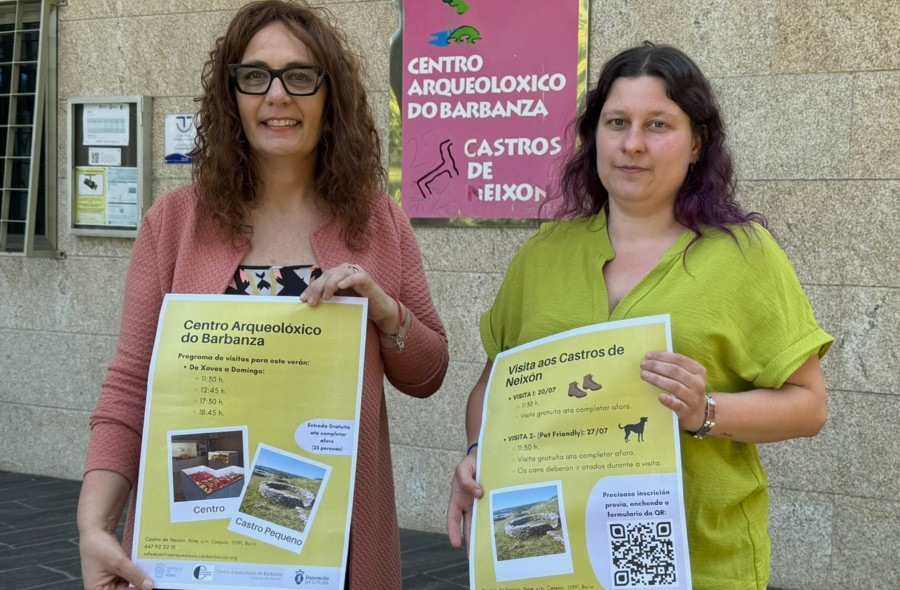 Programadas para este verano visitas guiadas a los castros de Neixón y al Centro Arqueolóxico do Barbanza, en Boiro